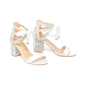 Kate Whitcomb Lola Ivory Wedding Block Heels